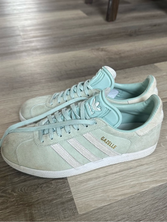 adidas Shoes - Adidas Gazelle Sneakers, Mint Green Suede, 7.5